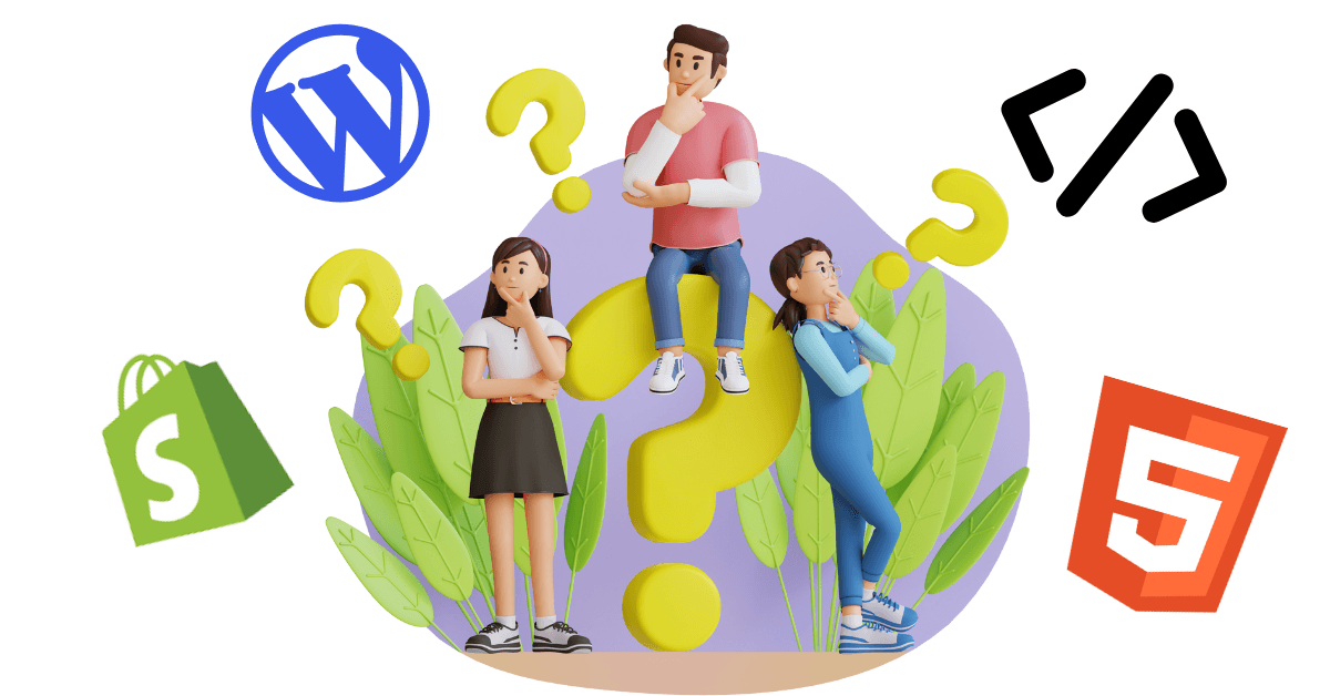 shopify vs wordpress vs custom